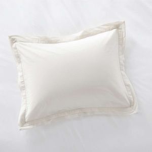 Crate & Barrel Organic Cotton Standard Sham and Pillow Set